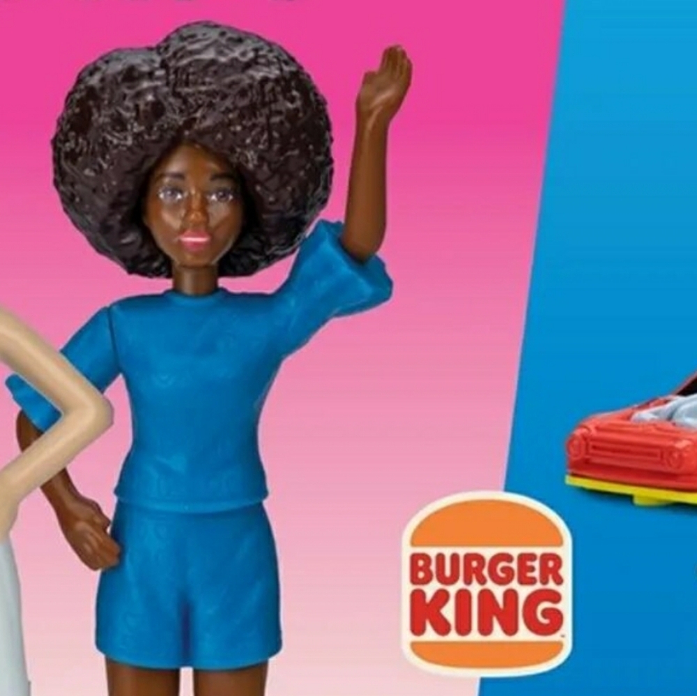 2/$20 Barbie Burger King Kid's Meal Toy 2022